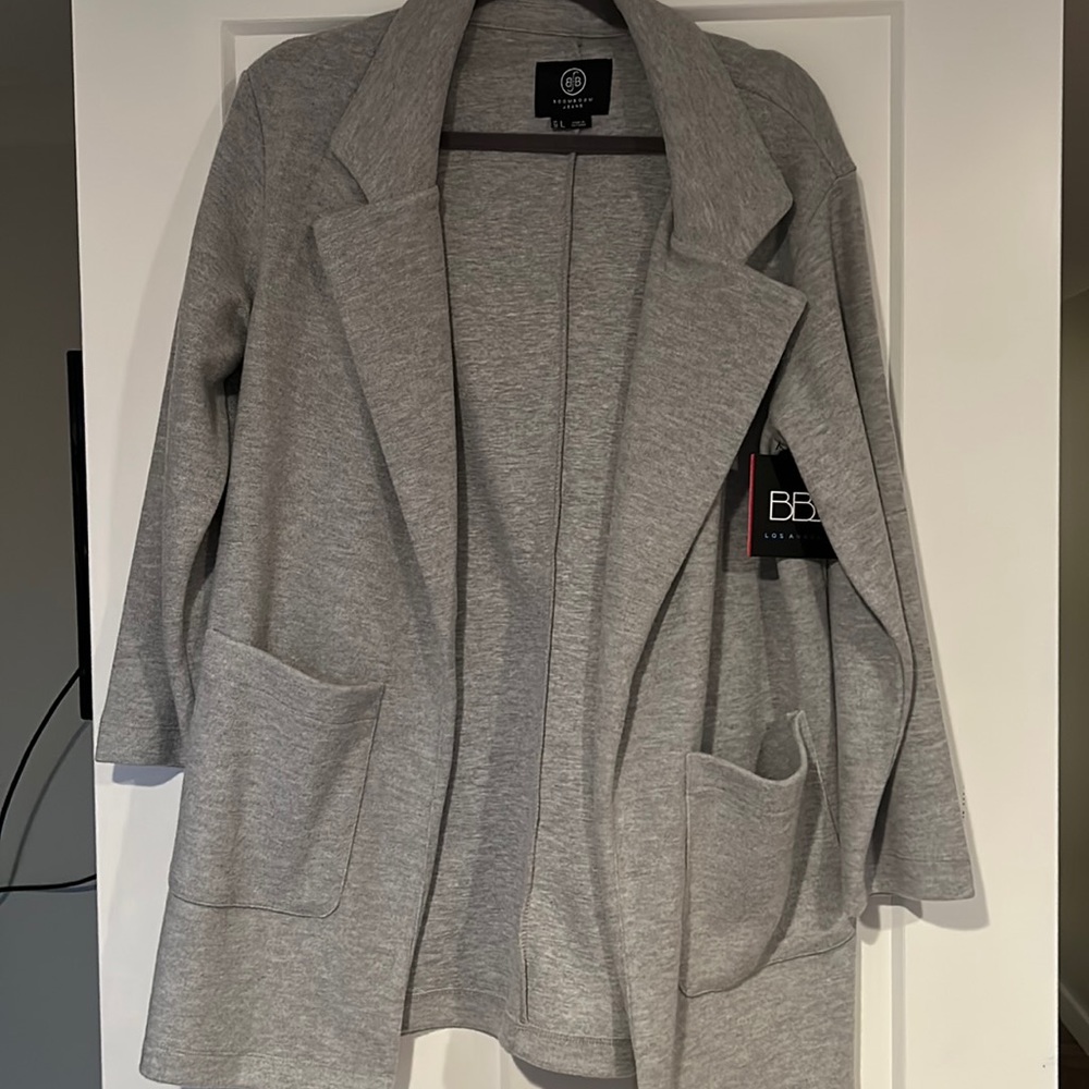 NWT Boom boom jeans sweater style blazer size L